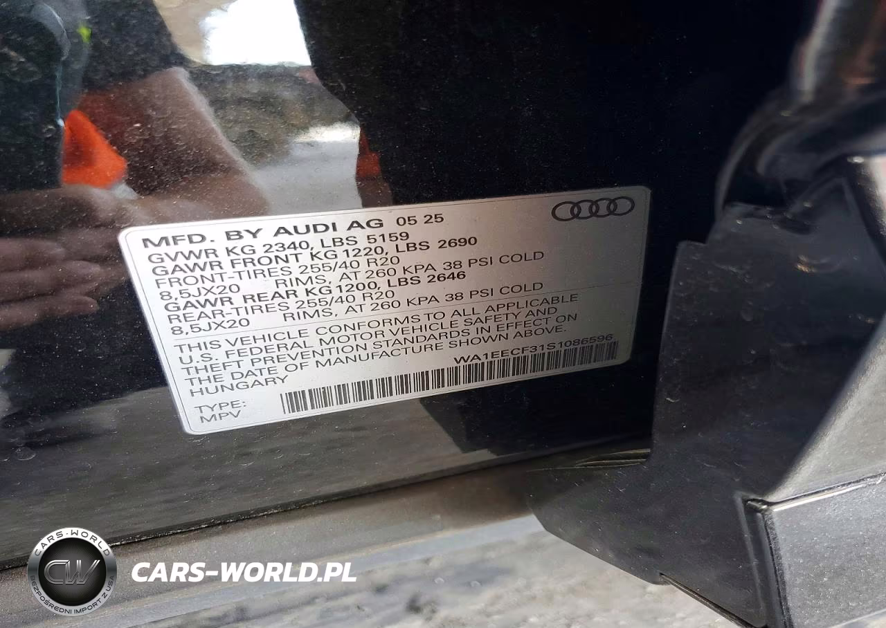 2025 Audi Q3 Premium Plus S Line 45 VIN:WA1EECF31S1086596 - 12