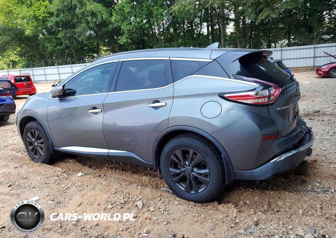 2017 Nissan Murano Sv VIN:5N1AZ2MG0HN153713 - 2