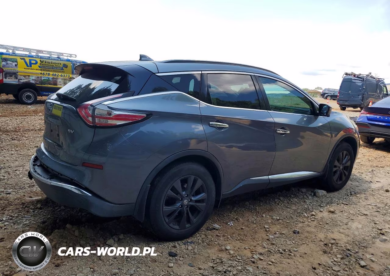 2017 Nissan Murano Sv VIN:5N1AZ2MG0HN153713 - 3