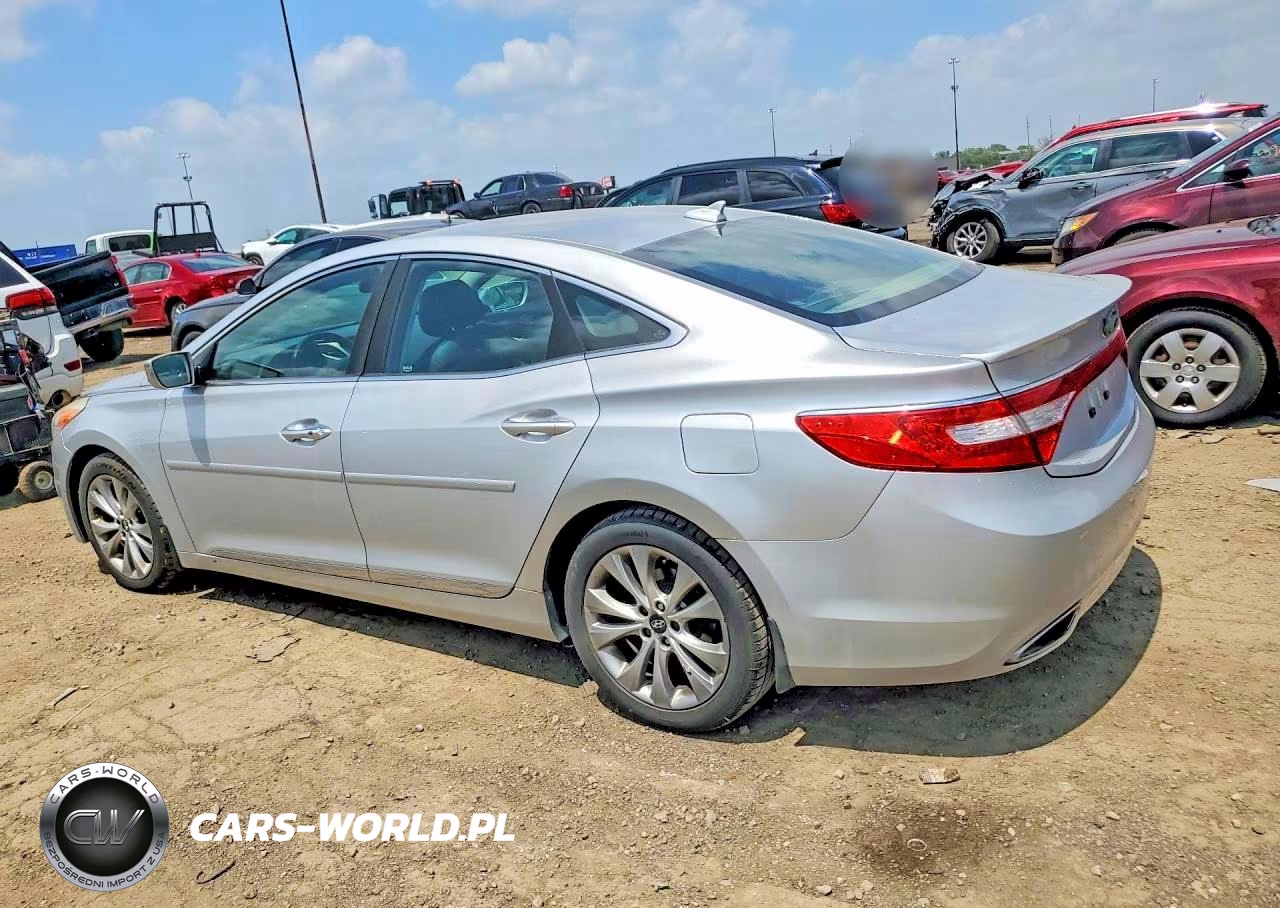 2012 Hyundai Azera Base VIN:KMHFG4JG6CA183536 - 2
