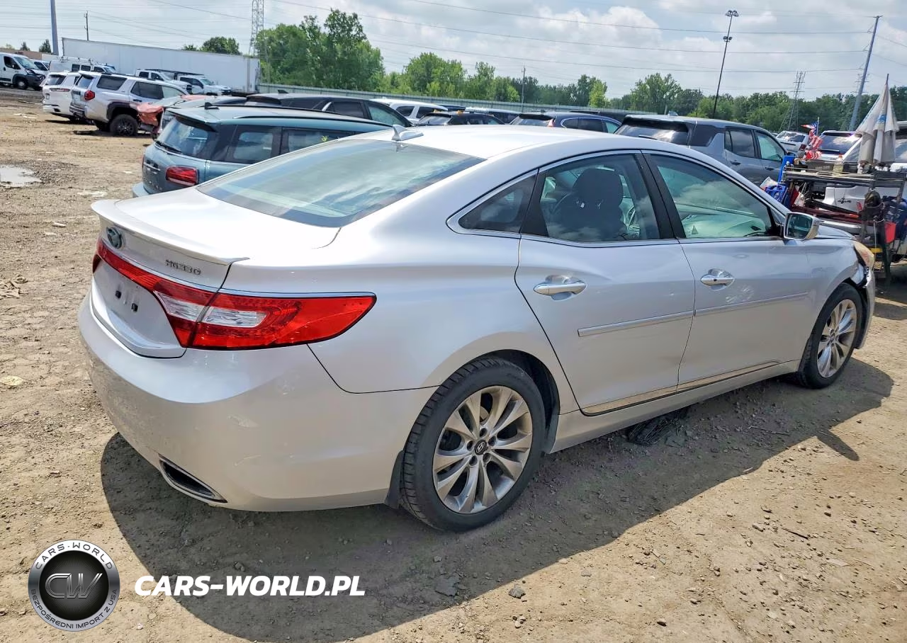2012 Hyundai Azera Base VIN:KMHFG4JG6CA183536 - 3