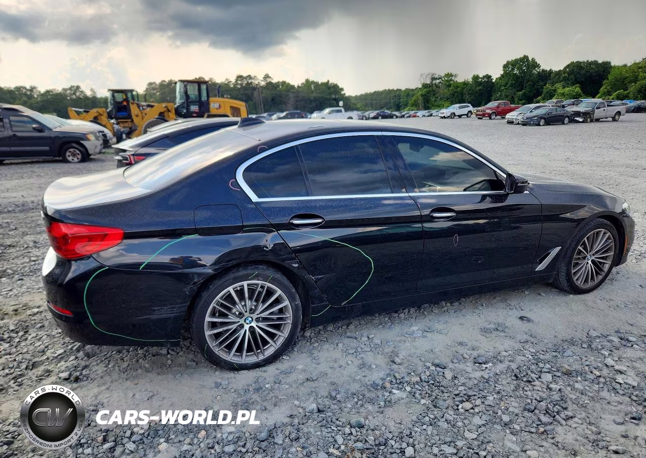 2018 BMW 530 I VIN:WBAJA5C54JWA37038 - 3
