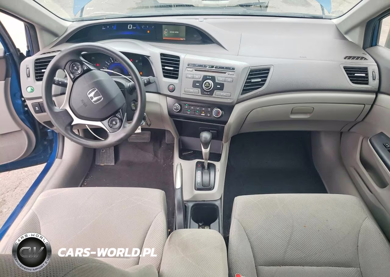 2012 Honda Civic Lx VIN:19XFB2F55CE341361 - 8