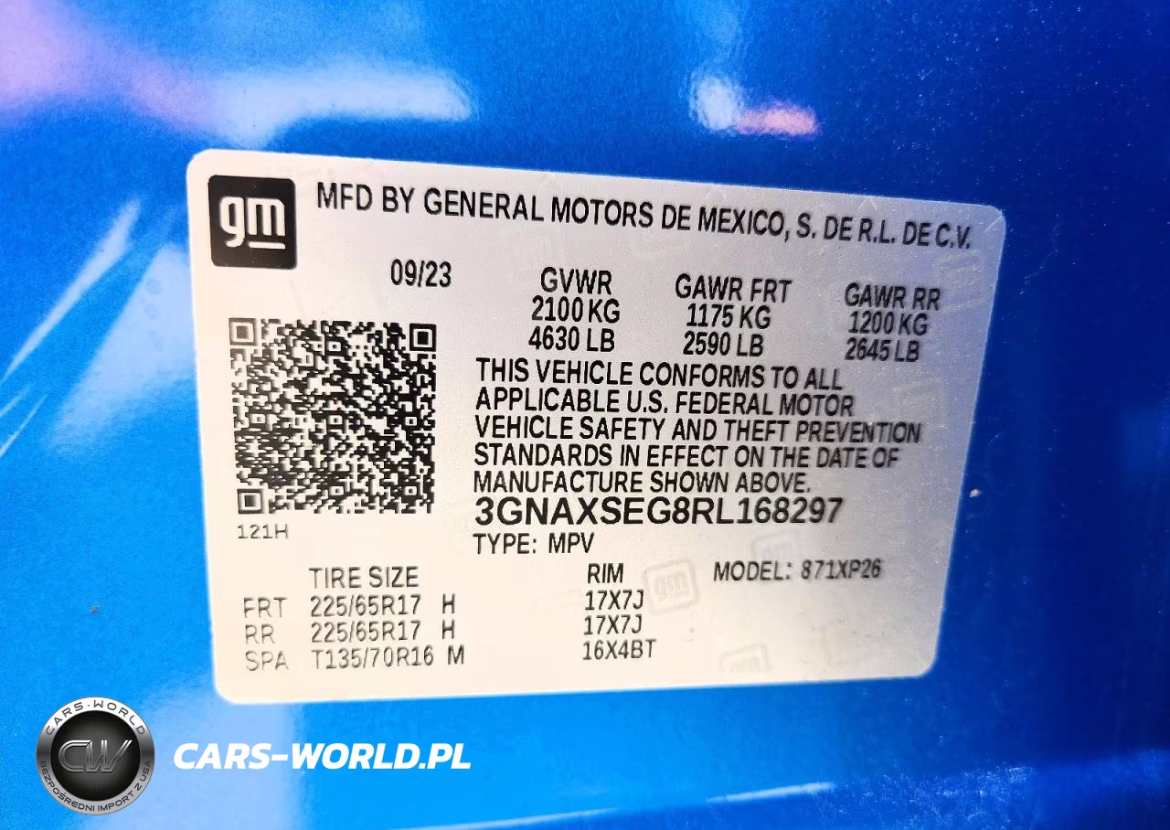 2024 Chevrolet Equinox Ls VIN:3GNAXSEG8RL168297 - 14