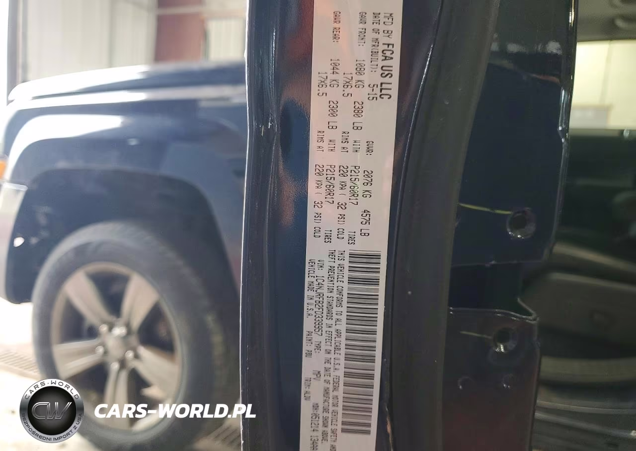 2015 Jeep Patriot Latitude VIN:1C4NJRFB2FD339957 - 13