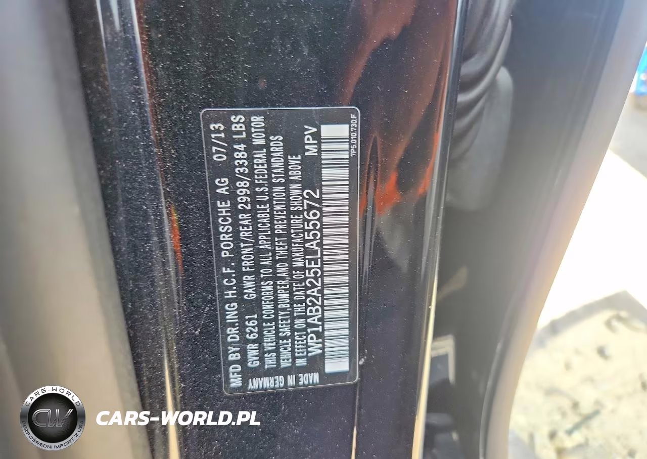2014 Porsche Cayenne S VIN:WP1AB2A25ELA55672 - 12