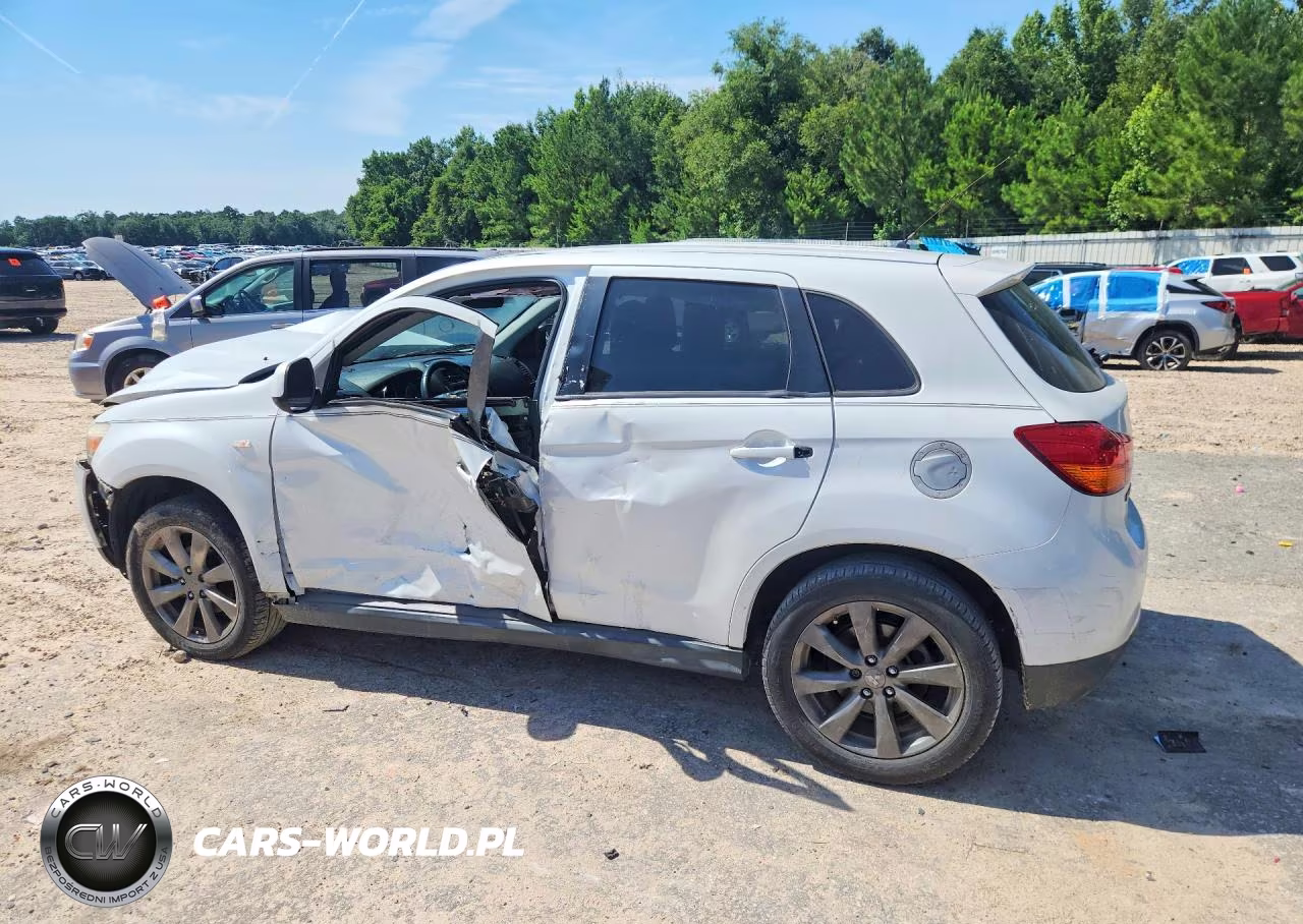 2014 Mitsubishi Outlander Sport Es VIN:4A4AP3AU4EE002226 - 2