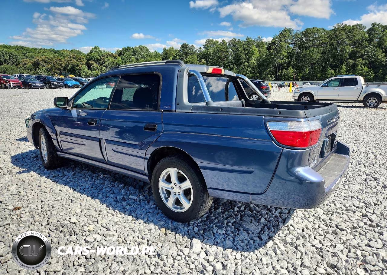 2006 Subaru Baja Sport VIN:4S4BT62C367102494 - 2