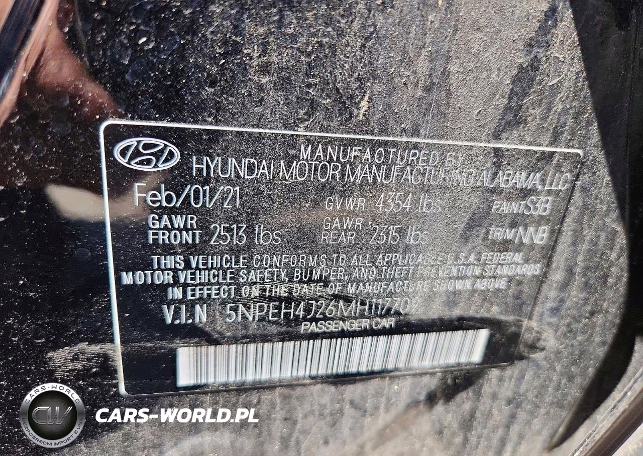 2021 Hyundai Sonata Limited VIN:5NPEH4J26MH117709 - 12