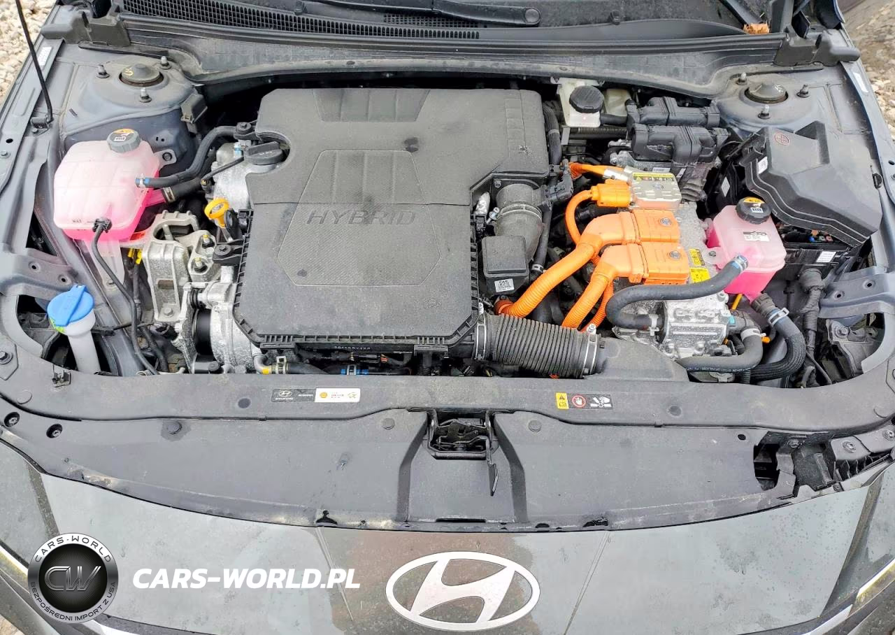 2024 Hyundai Elantra Hybrid Blue VIN:KMHLM4DJ9RU101163 - 11