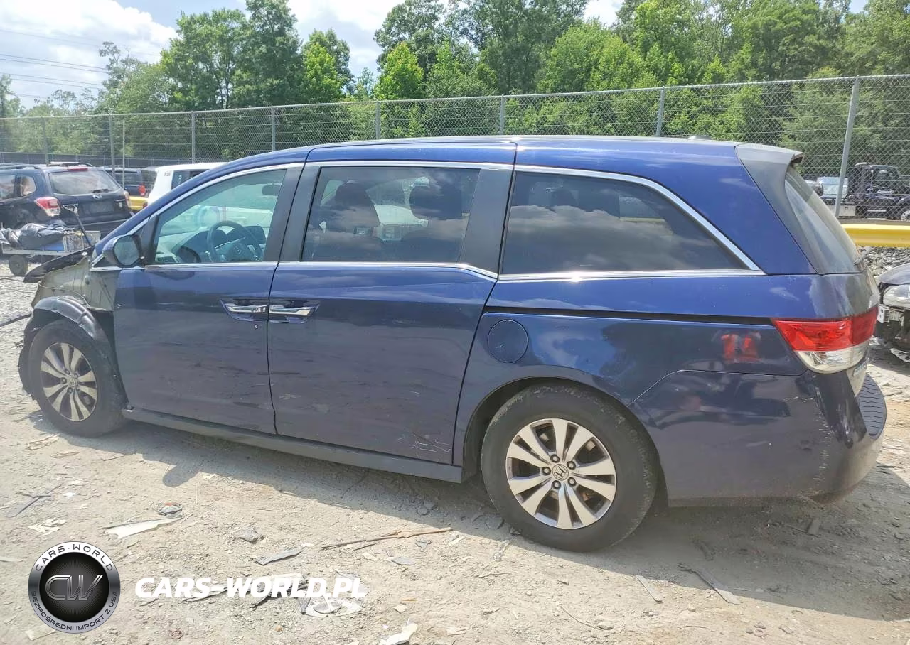 2017 Honda Odyssey Se VIN:5FNRL5H36HB005646 - 2