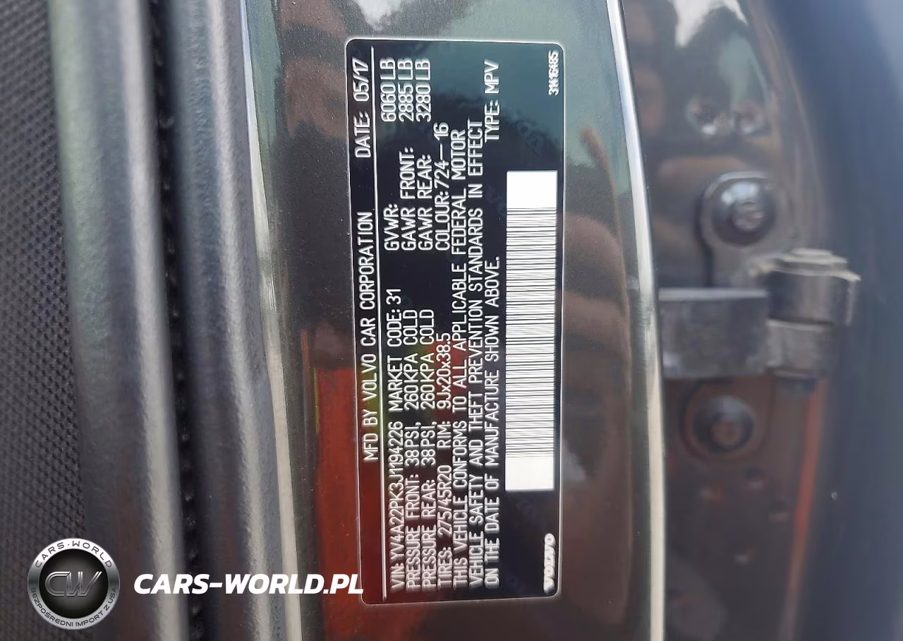 2018 Volvo Xc90 T6 VIN:YV4A22PK3J1194226 - 13