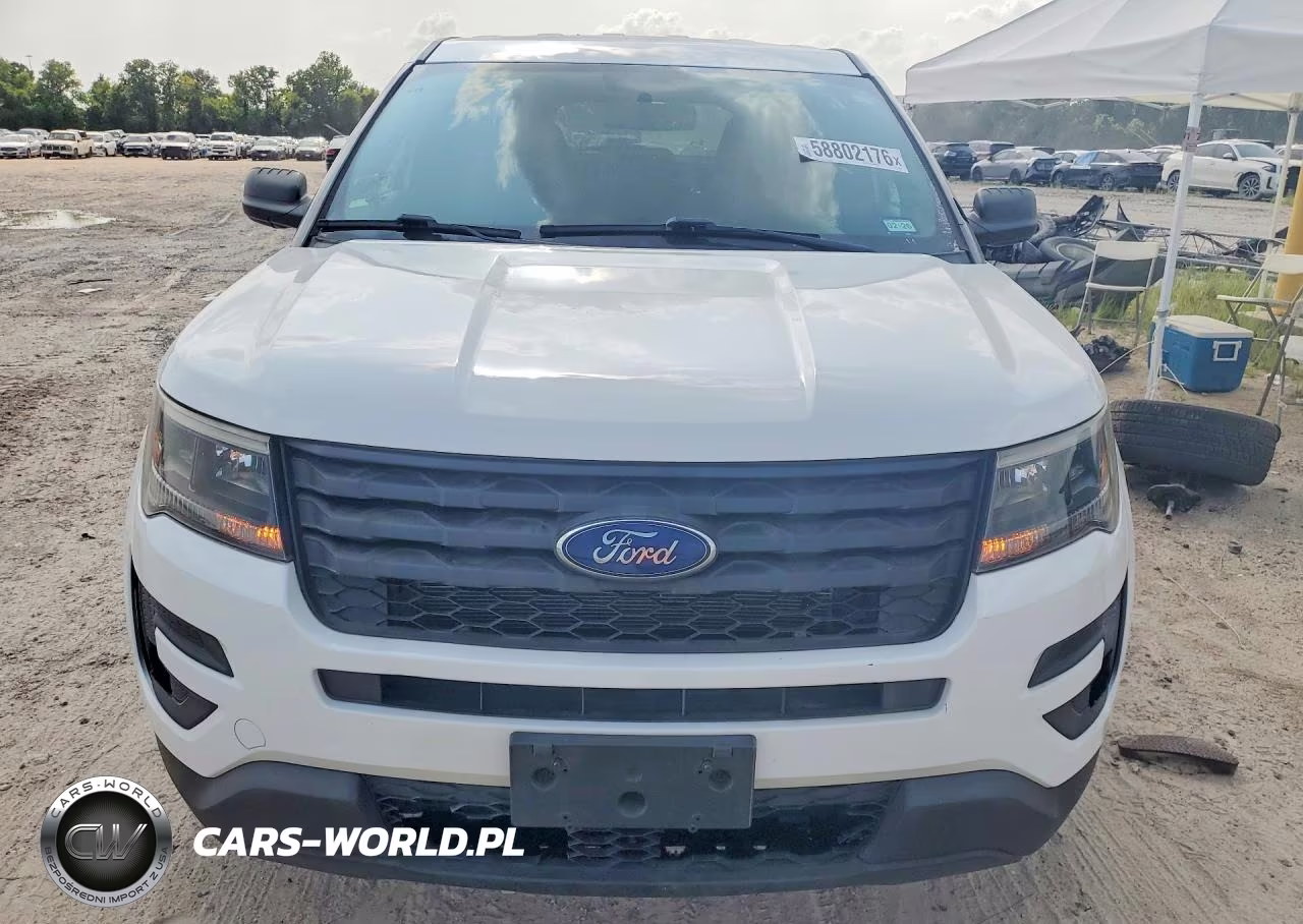 2019 Ford Explorer Police Interceptor VIN:1FM5K8AR2KGB55425 - 5