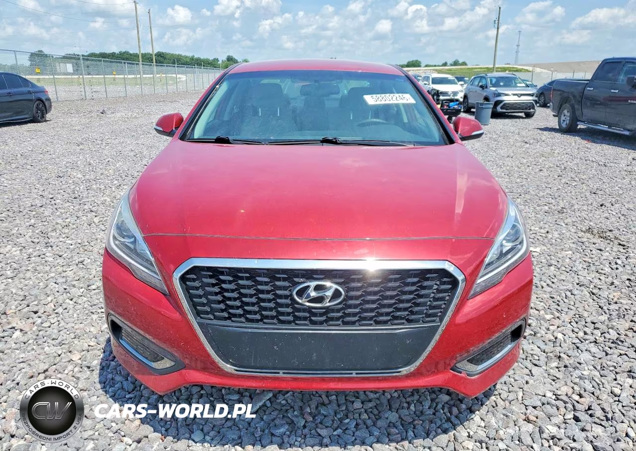 2016 Hyundai Sonata Hybrid Se VIN:KMHE24L19GA016581 - 5