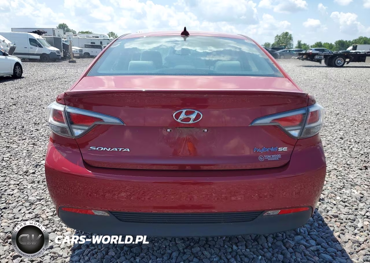 2016 Hyundai Sonata Hybrid Se VIN:KMHE24L19GA016581 - 6