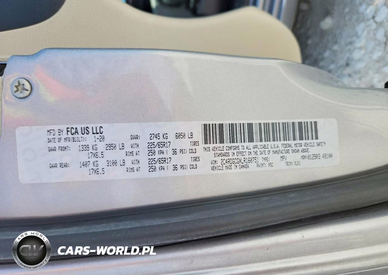 2020 Dodge Grand Caravan Sxt VIN:2C4RDGCGXLR160751 - 13