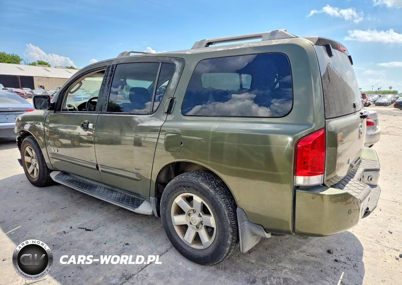 2005 Nissan Armada Se VIN:5N1AA08A25N703006 - 2
