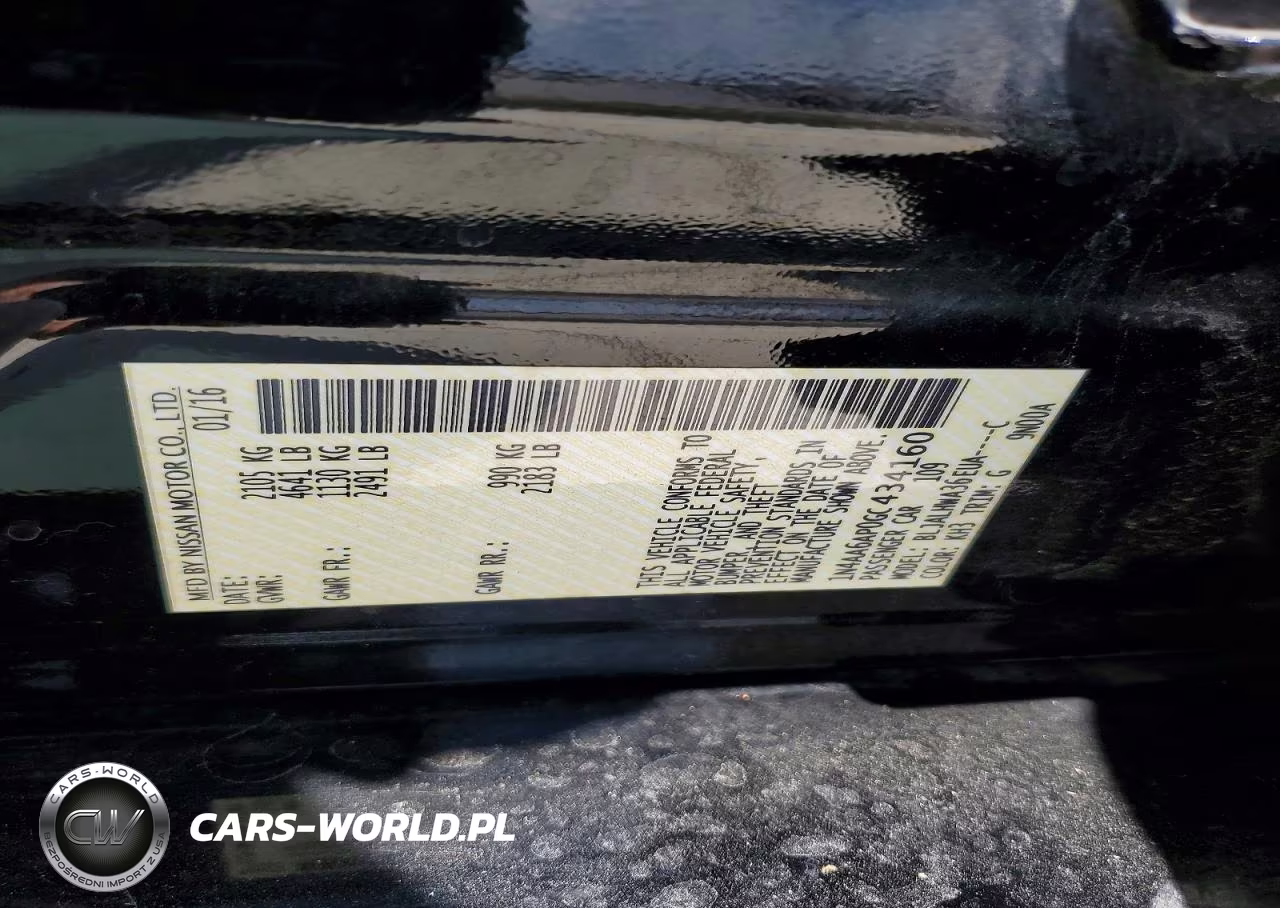 2016 Nissan Maxima Platinum VIN:1N4AA6AP0GC434160 - 12