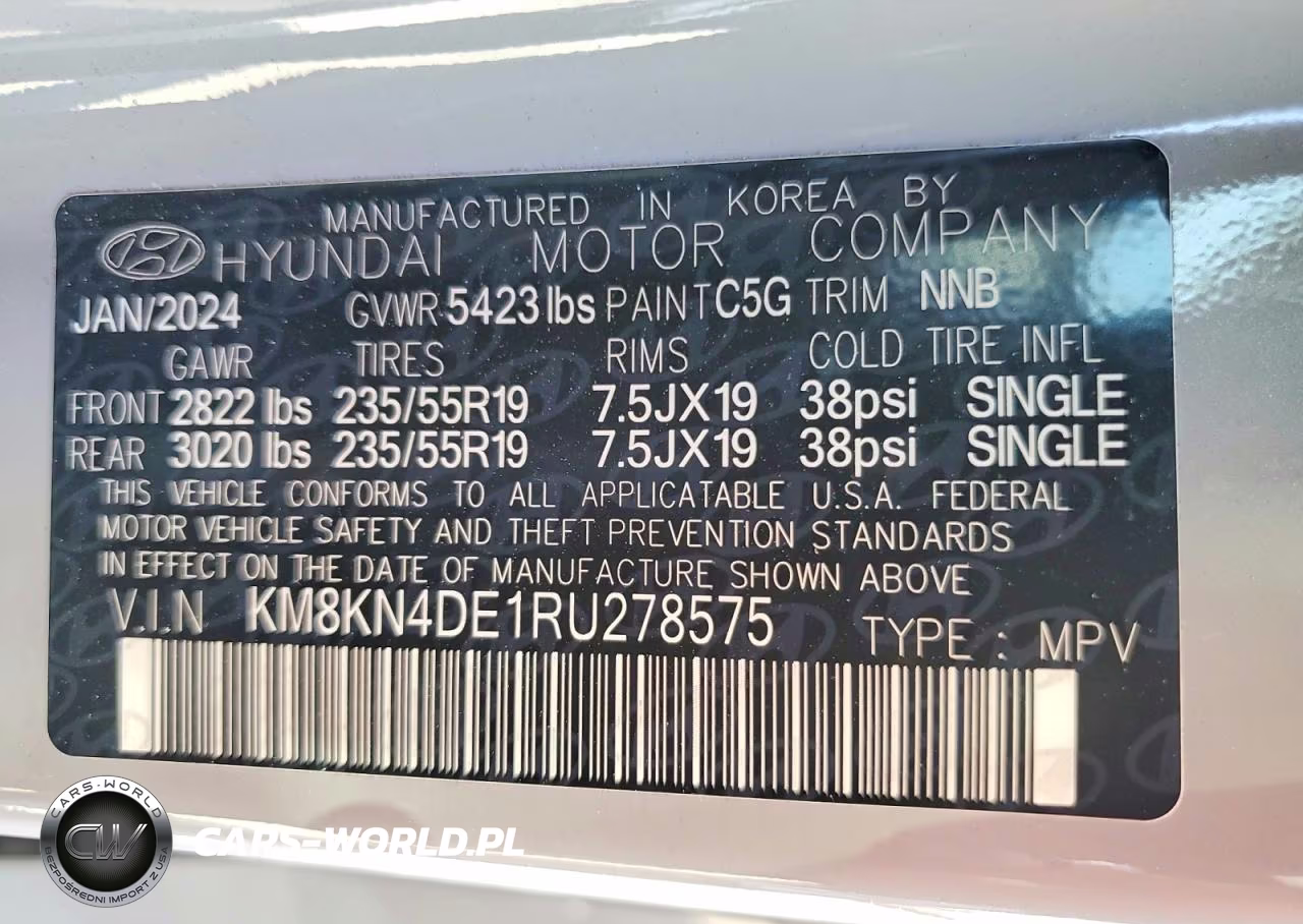 2024 Hyundai Ioniq 5 Sel VIN:KM8KN4DE1RU278575 - 13
