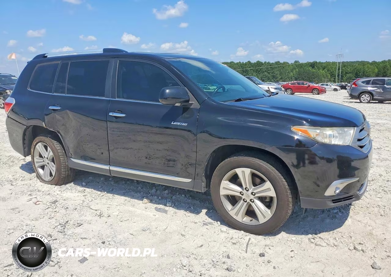 2012 Toyota Highlander Limited VIN:5TDYK3EH2CS082490 - 4