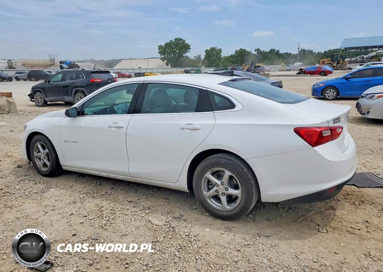 2017 Chevrolet Malibu Ls VIN:1G1ZB5ST0HF195010 - 2