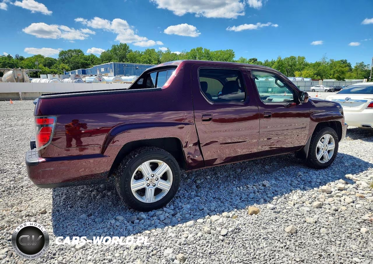 2013 Honda Ridgeline Rtl VIN:5FPYK1F50DB014243 - 3