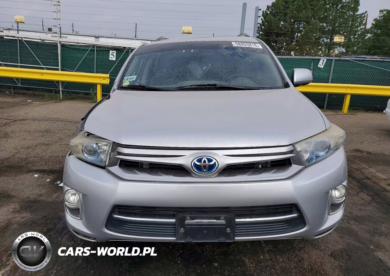 2013 Toyota Highlander Hybrid Limited VIN:JTEDC3EH9D2018043 - 5