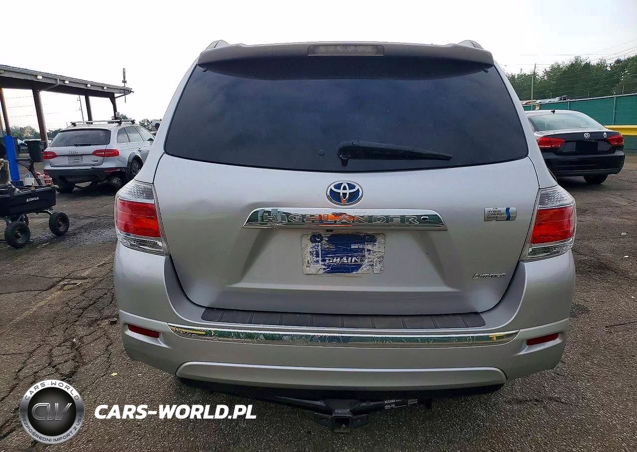 2013 Toyota Highlander Hybrid Limited VIN:JTEDC3EH9D2018043 - 6