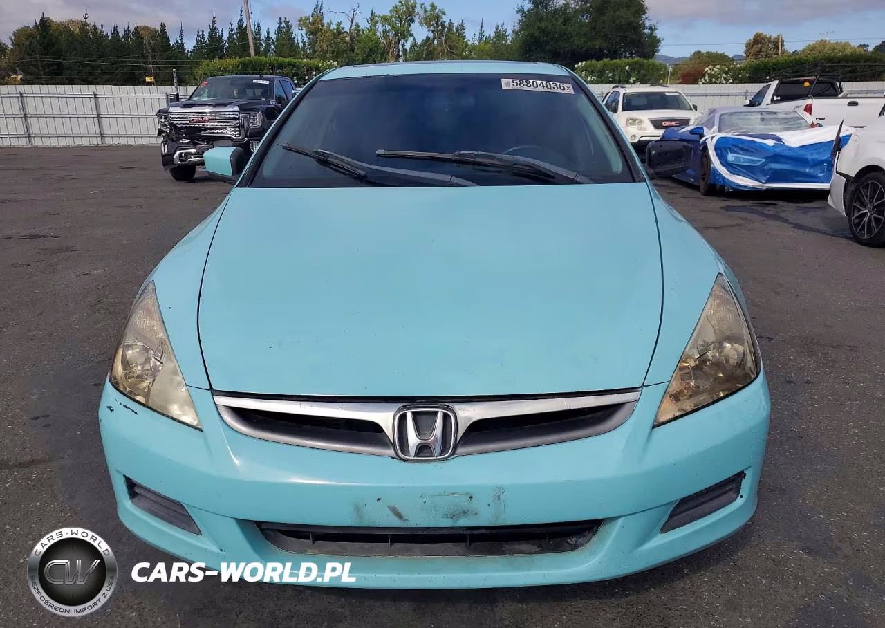 2007 Honda Accord Ex VIN:1HGCM66807A012883 - 5