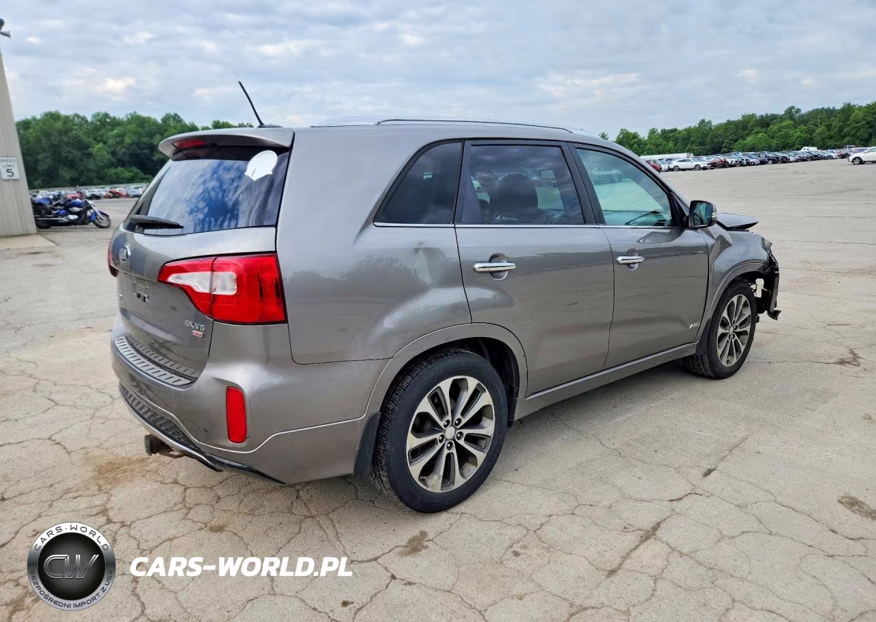 2014 Kia Sorento Sx VIN:5XYKWDA70EG465938 - 3