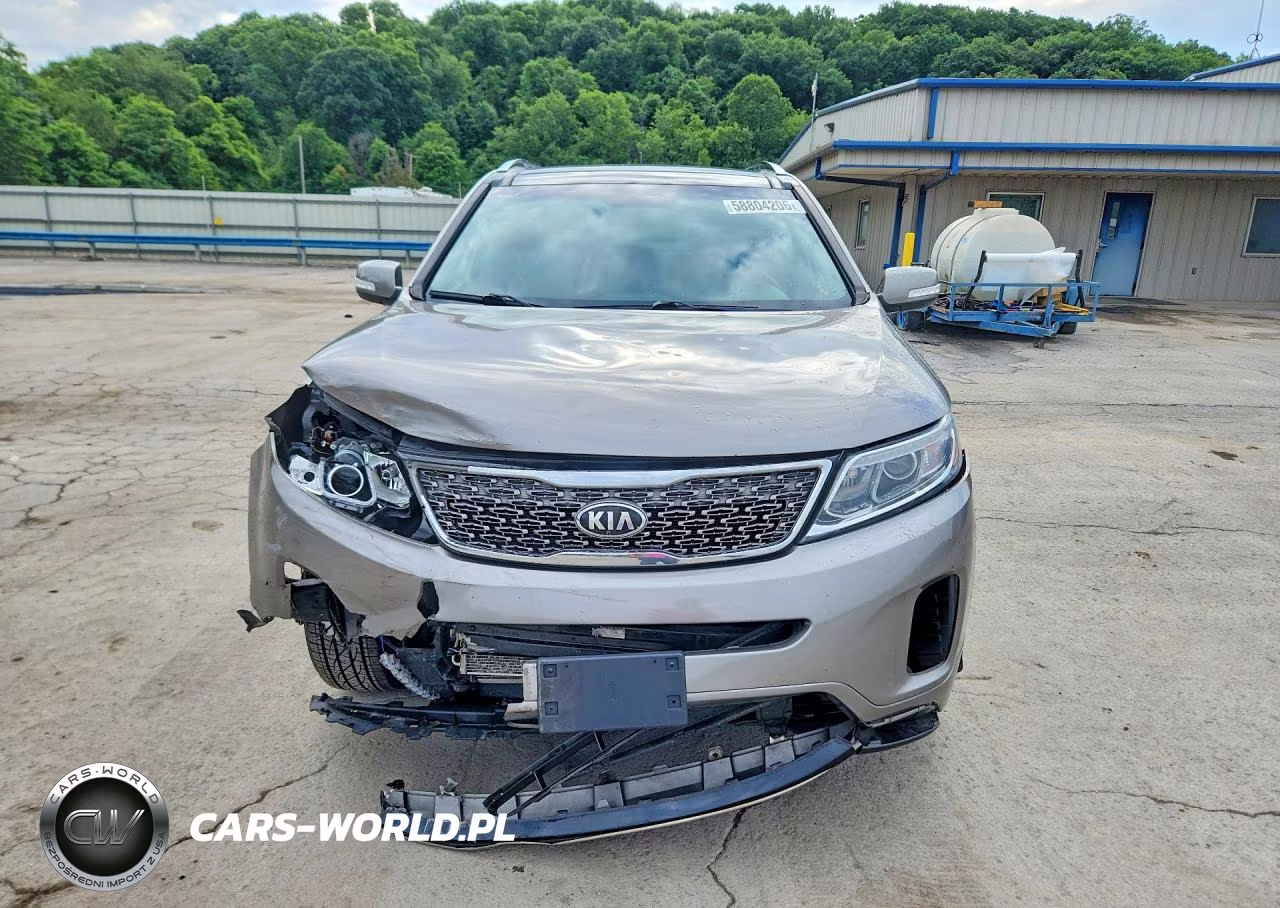 2014 Kia Sorento Sx VIN:5XYKWDA70EG465938 - 5