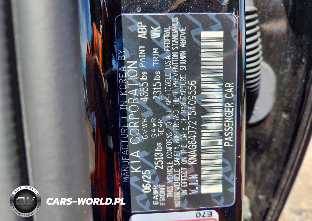 2026 Kia K5 Gt Line VIN:KNAG64J72T5409556 - 12