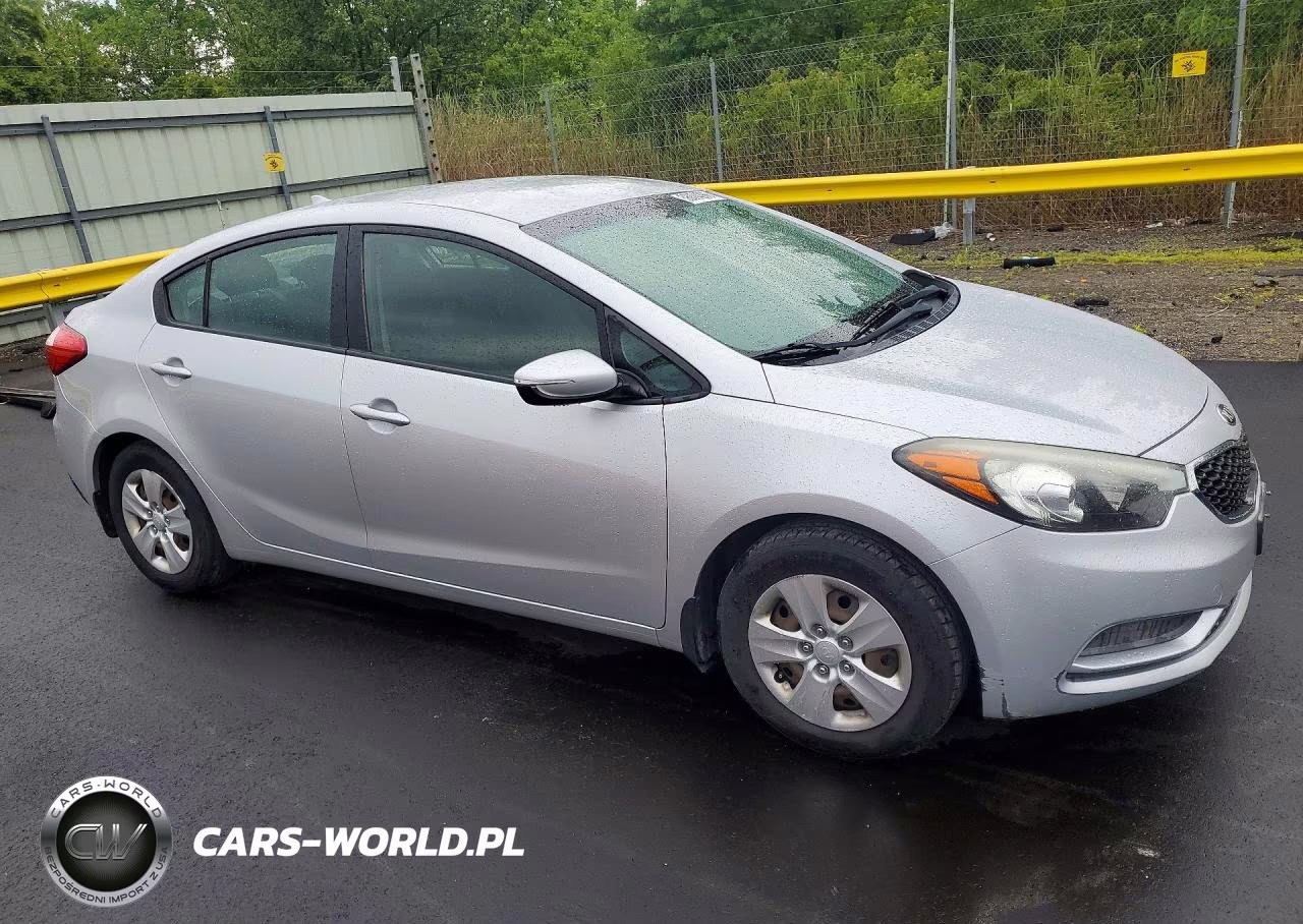 2015 Kia Forte Gl - Middle-Low VIN:KNAFX4A62F5340498 - 4