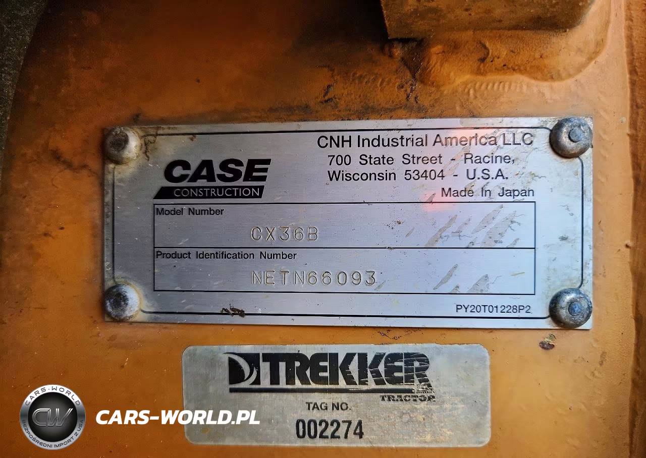 2014 Case Cx36B VIN:NETN66093 - 10