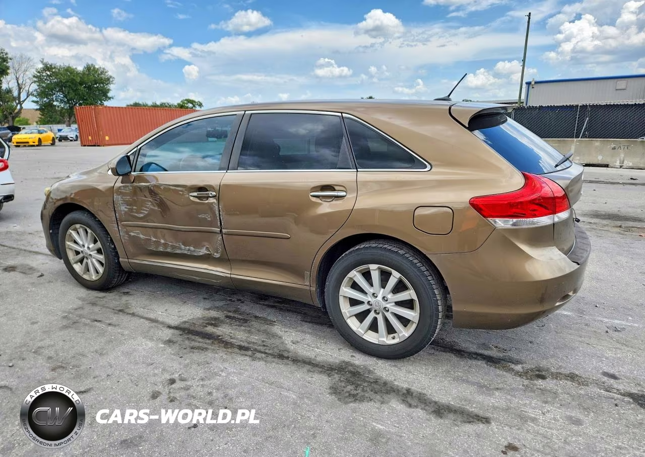 2009 Toyota Venza Fwd 4Cyl VIN:4T3ZE11A39U017146 - 2
