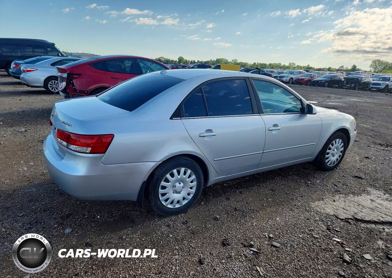 2008 Hyundai Sonata Gls VIN:5NPET46C08H385550 - 3