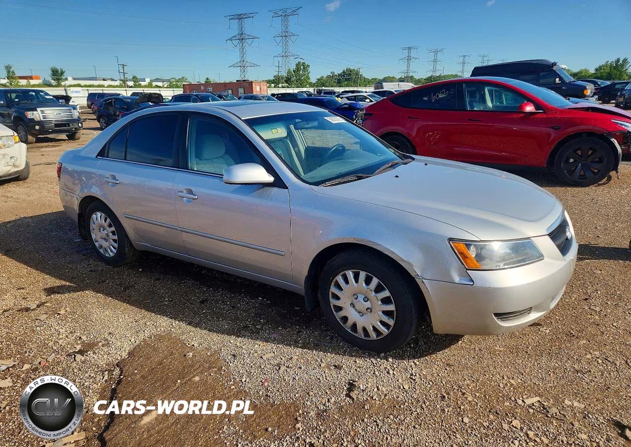 2008 Hyundai Sonata Gls VIN:5NPET46C08H385550 - 4