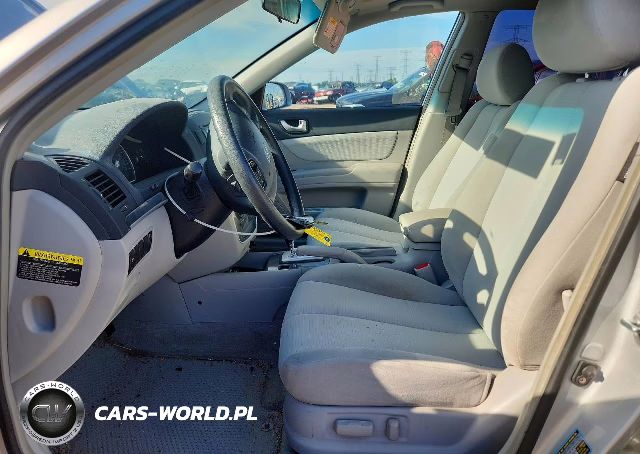 2008 Hyundai Sonata Gls VIN:5NPET46C08H385550 - 7