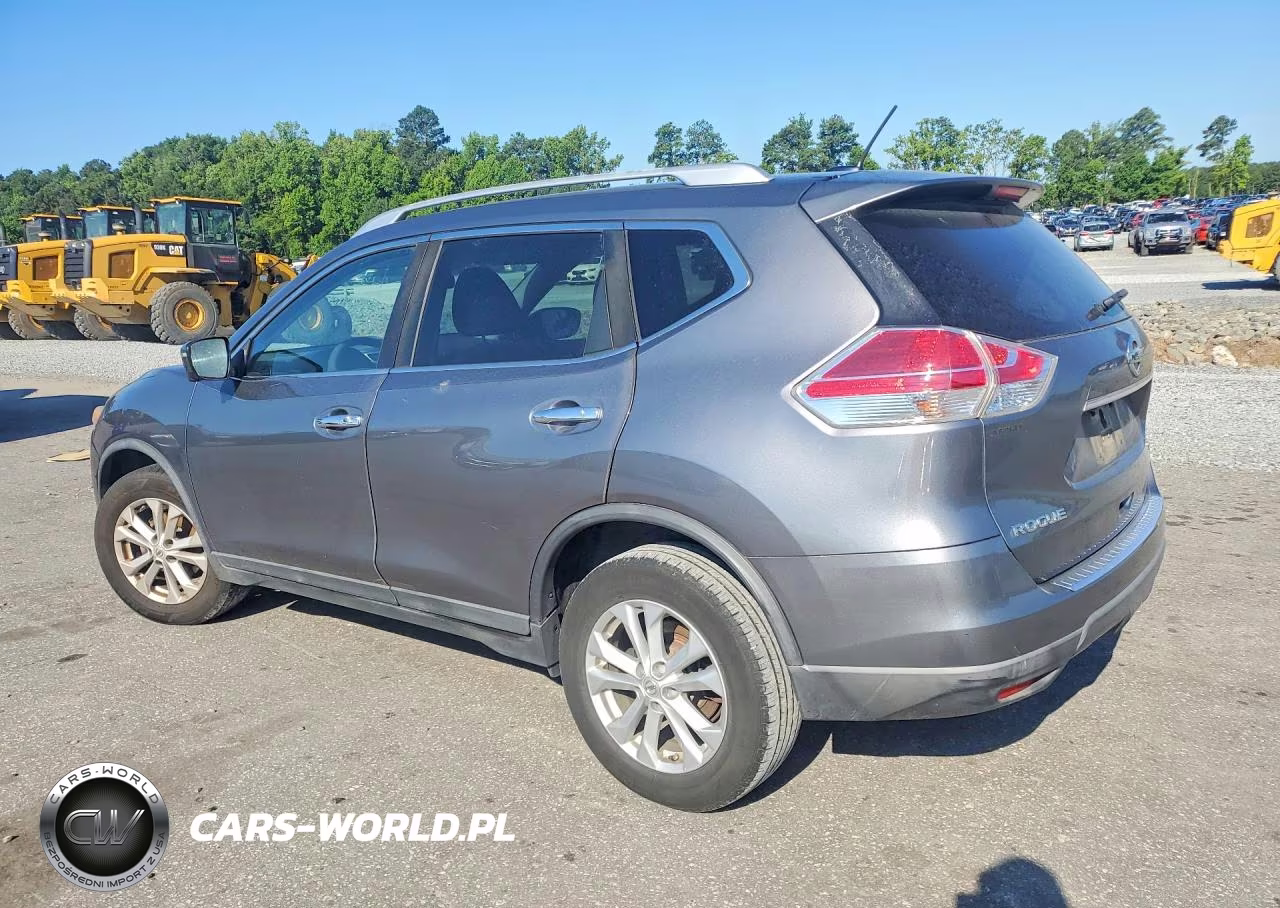 2016 Nissan Rogue Sv VIN:KNMAT2MV8GP653853 - 2