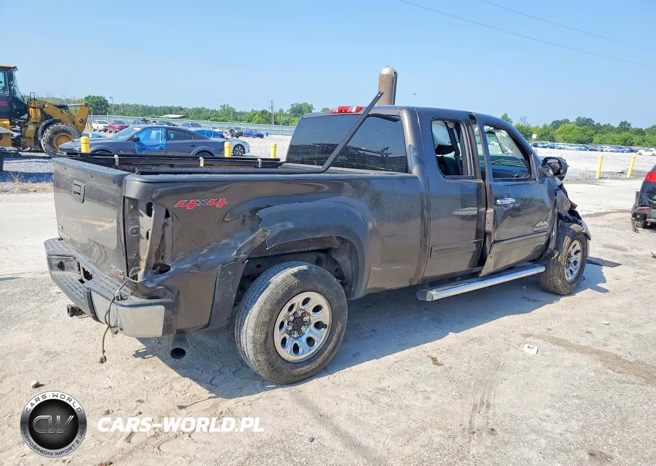 2012 GMC Sierra K1500 Sl VIN:1GTR2UEA1CZ176646 - 3