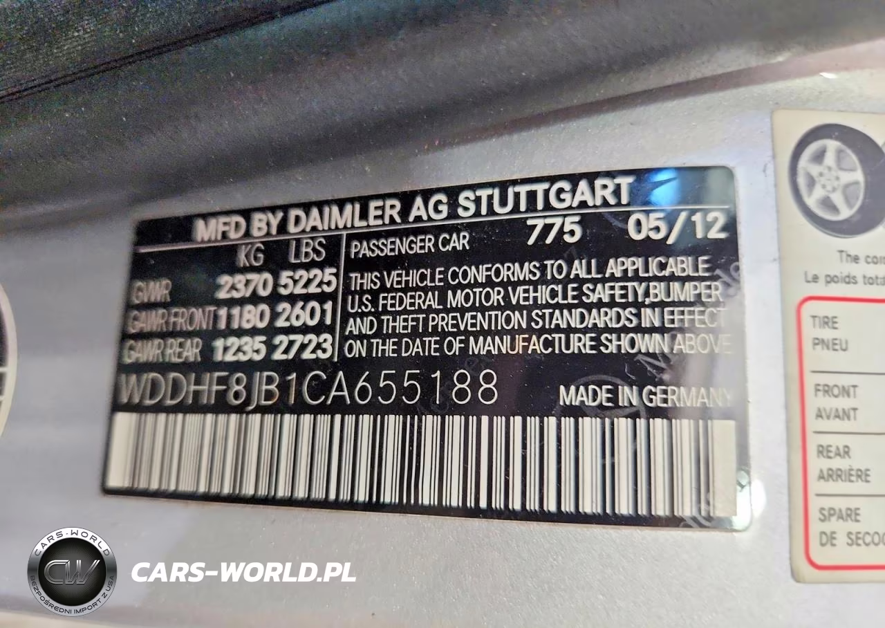 2012 Mercedes-Benz E 350 4Matic VIN:WDDHF8JB1CA655188 - 12