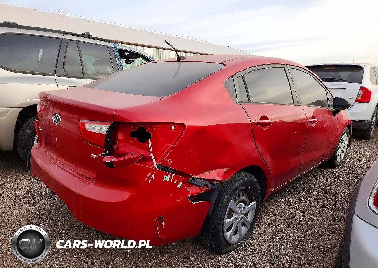 2013 Kia Rio Lx VIN:KNADM4A31D6193751 - 3