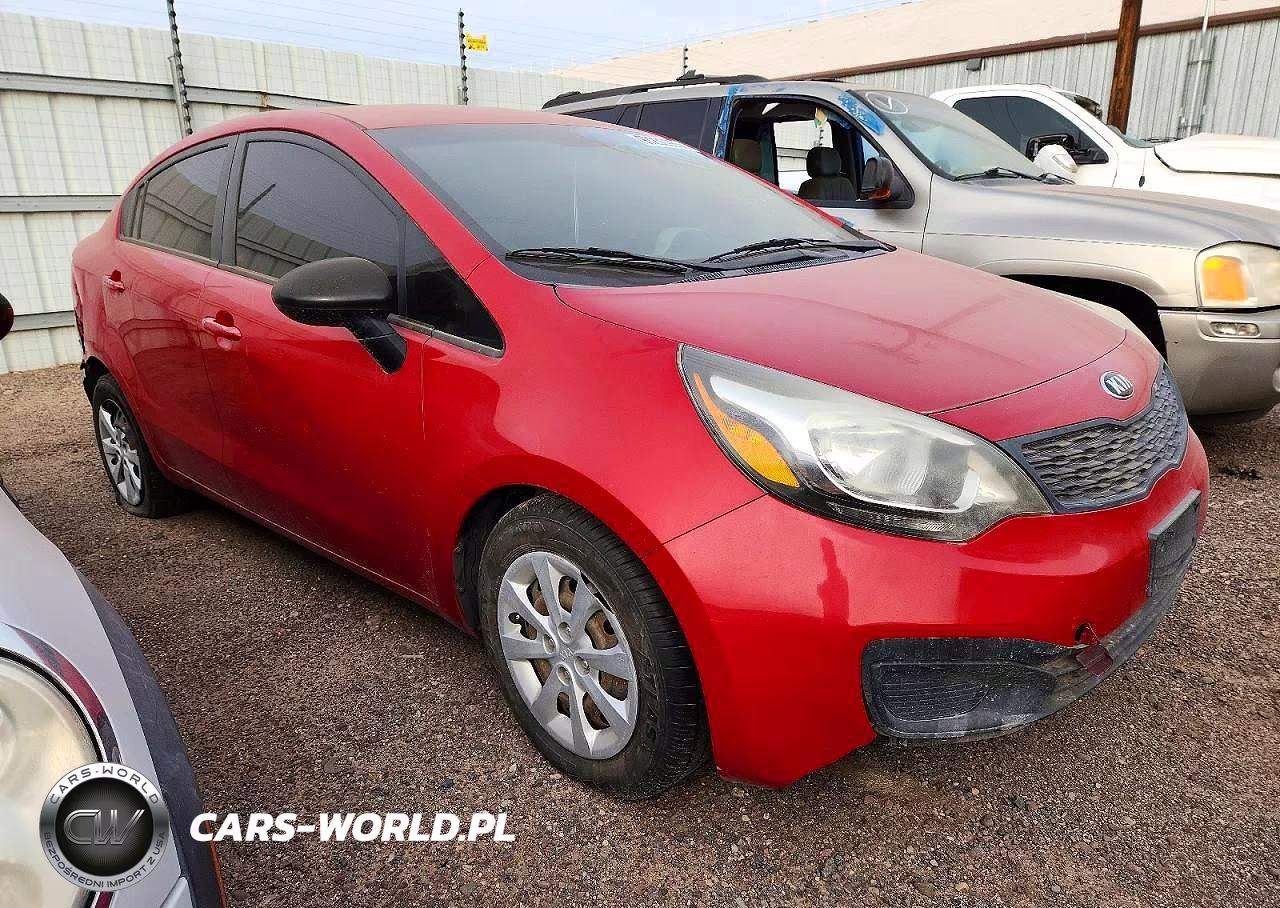 2013 Kia Rio Lx VIN:KNADM4A31D6193751 - 4