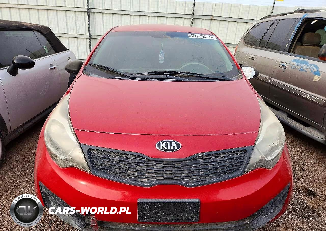 2013 Kia Rio Lx VIN:KNADM4A31D6193751 - 5