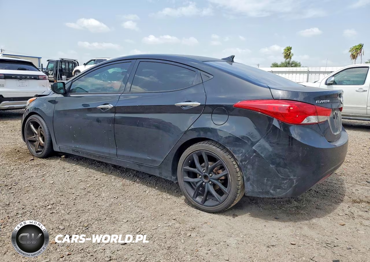 2013 Hyundai Elantra Gls VIN:5NPDH4AE3DH320854 - 2