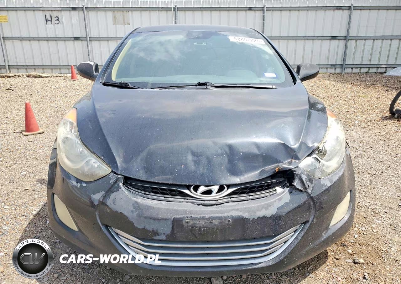 2013 Hyundai Elantra Gls VIN:5NPDH4AE3DH320854 - 5