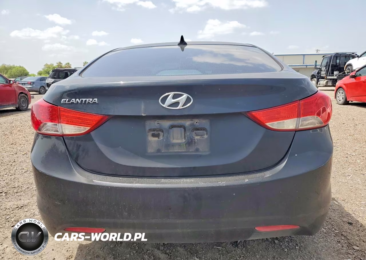 2013 Hyundai Elantra Gls VIN:5NPDH4AE3DH320854 - 6