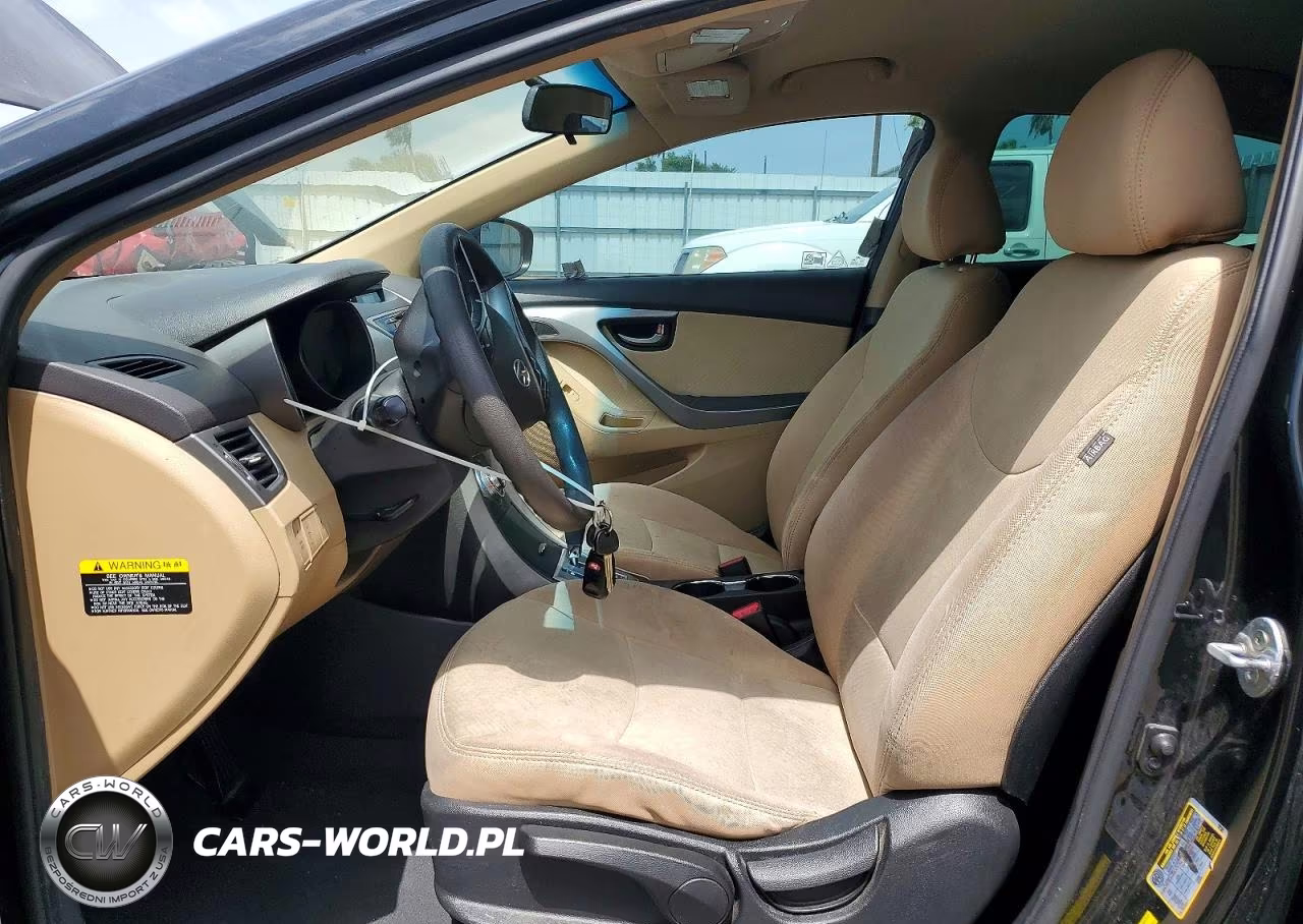 2013 Hyundai Elantra Gls VIN:5NPDH4AE3DH320854 - 7
