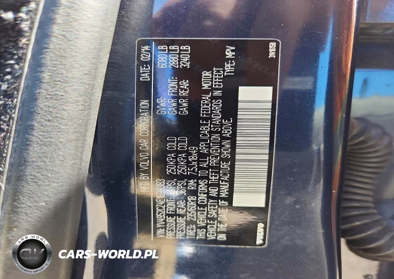 2014 Volvo Xc90 3.2 VIN:YV4952CZ4E1698383 - 13