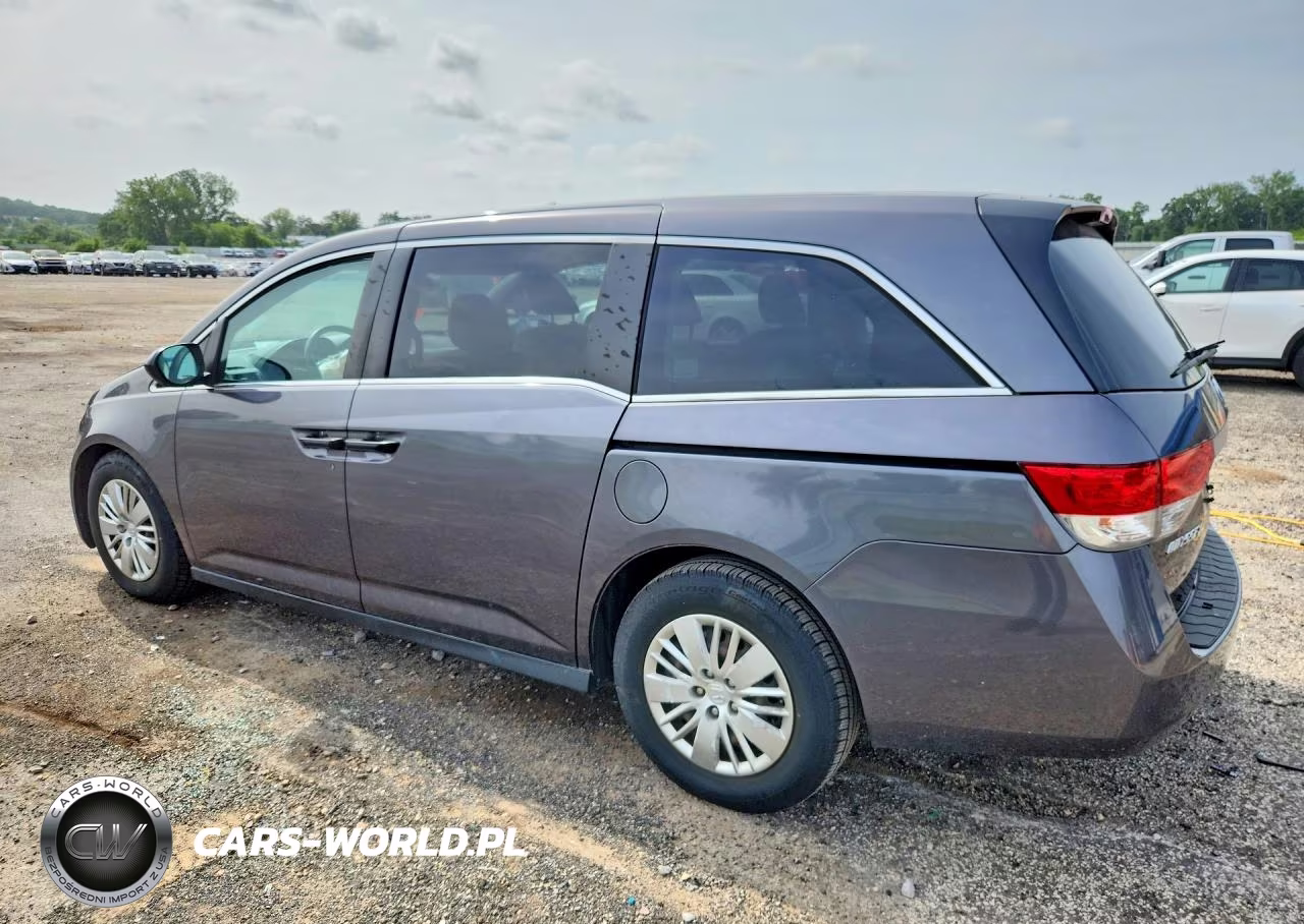 2016 Honda Odyssey Lx VIN:5FNRL5H20GB092577 - 2
